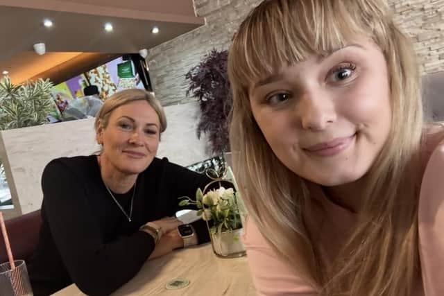 Sally and her DBT therapist Dr Victoria Taylor