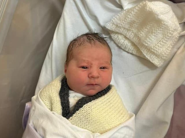 Everyln-Marie Anne born at 1.13pm on November 20, at Northampton General Hospital, weighing 8lbs 5oz.