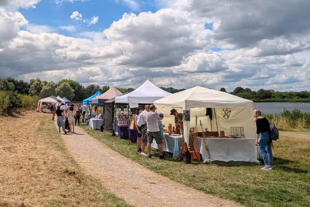 An autumn craft fair is taking place at Stanwick Lakes on Sunday September 15