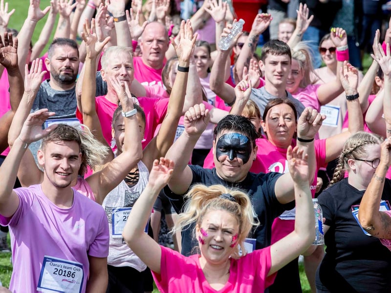 Pretty Muddy events took place in Abington Park on Saturday July 29, 2023.