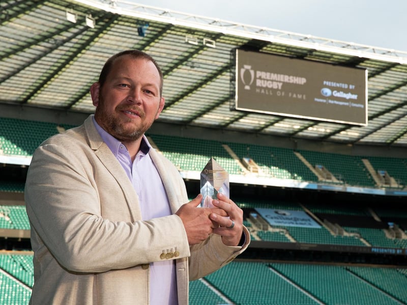 Born in July 1978, Steve Thompson began playing rugby while he was at Northampton School for Boys and went on to play for Northampton Saints and England. He was part of the winning World Cup team in 2003.