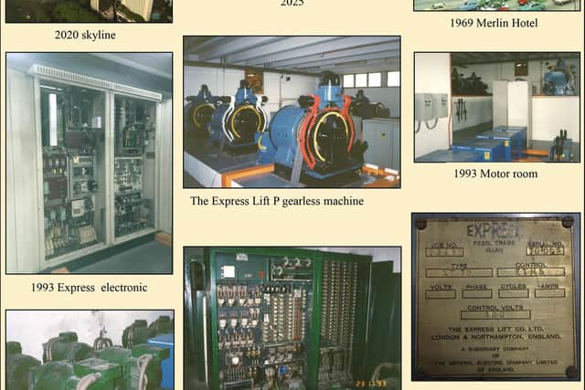 Express Lifts, 58 years of service and still going.