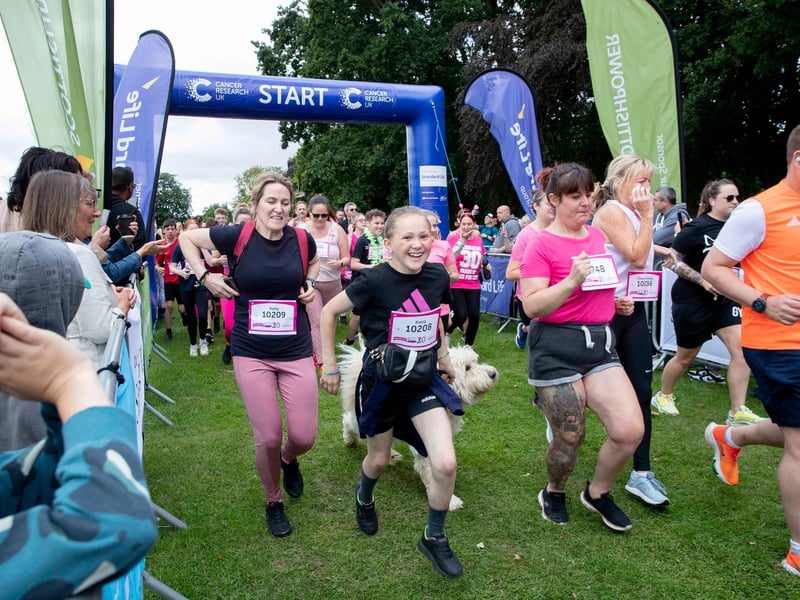 The 3k, 5k and 10k events took place in Abington Park on Sunday July 30, 2023.