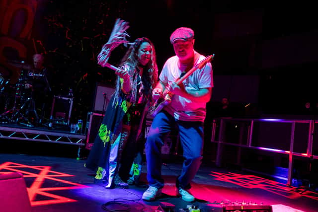 Happy Mondays on stage at Royal & Derngate in Northampton on Thursday, March 28. Photo by David Jackson.