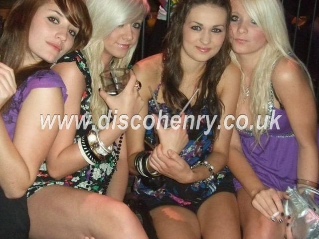 Nostalgic pictures from a night out in Northampton