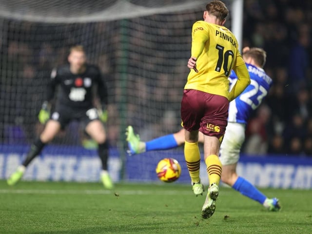 Mitch Pinnock's 97th-minute equaliser away at Birmingham. A wonderful moment as Cobblers stunned the team who walked to the title and ended up with a record-breaking 111 points. Cobblers were one of just two teams (Reading being the other) that Birmingham failed to beat this season.
