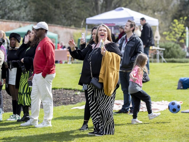 The Happy Hood Festival took place in Delapre Abbey’s walled garden on Saturday, April 15 to mark five years of the Northampton community magazine.
