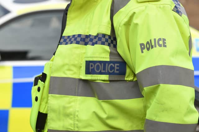 The suspect is described as a white man in his mid twenties, of a slim build, about 6ft 2in, with short dark hair, and wearing a black top.