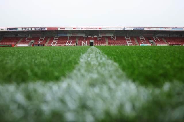 A general view ahead of the the Completely-Suzuki Stadium in Cheltenham. (Photo by Eddie Keogh/Getty Images)