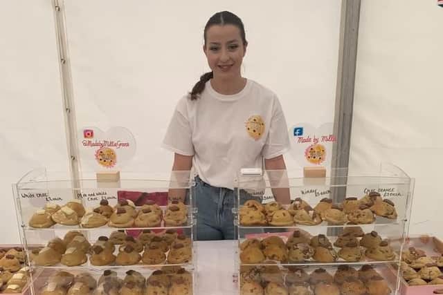 22-year-old Millie Judd, the owner of Made by Millie.
