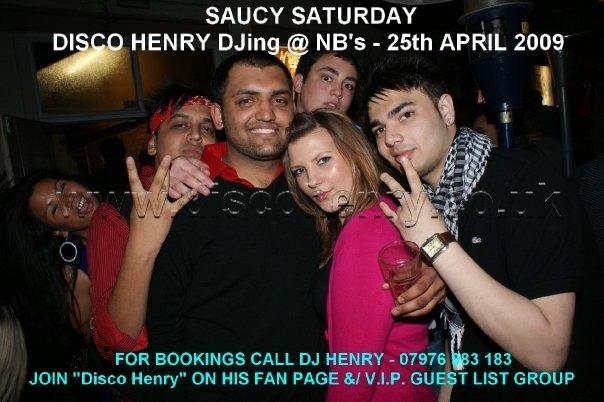 Nostalgic pictures from a 'saucy Saturday' night out at NB's 14 years ago