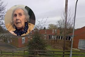 Ridgway House in Towcester will now close. Vera Harman (inset) is one of the residents who will now have to move.