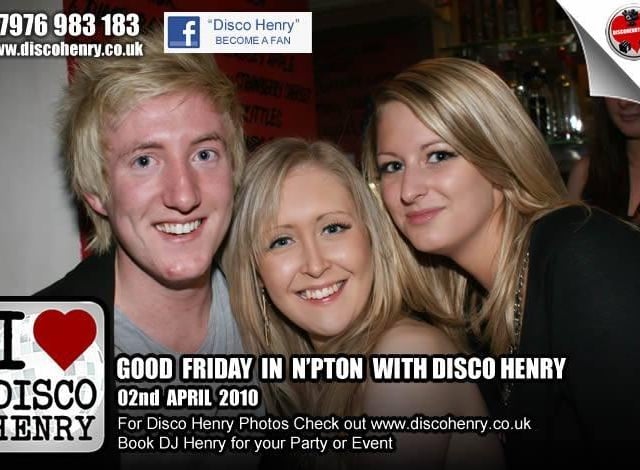 Nostalgic pictures from a Good Friday night out in town