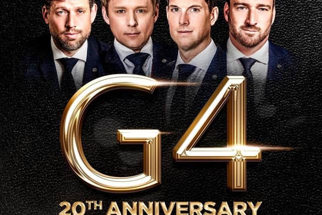 G4 20th Anniversary Tour poster