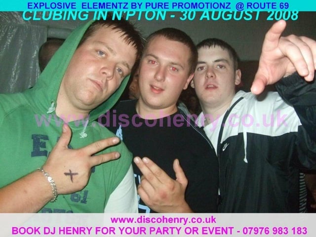 Nostalgic pictures from a night out on the town