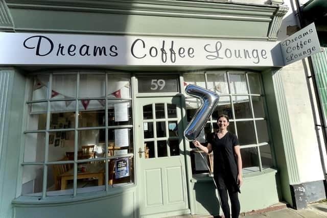 Lisa Neophitou (pictured), is saying goodbye to Dreams Coffee Lounge, in St Giles’ Street, after eight years in business.