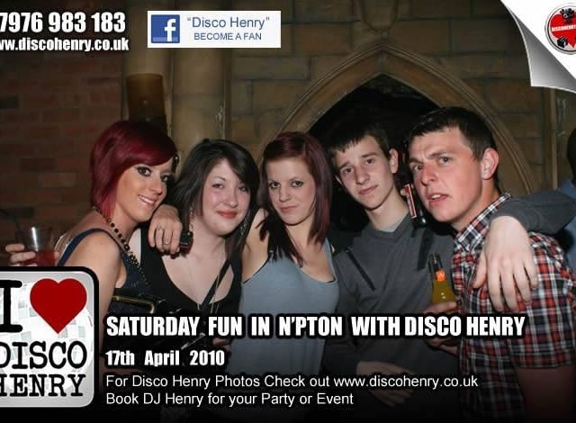 Nostalgic pictures from a night out at NB's
