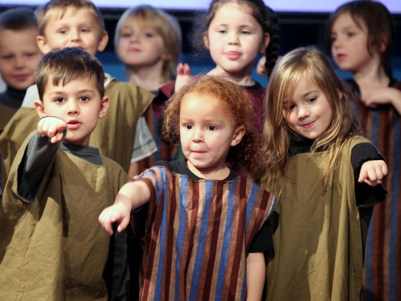 The 2012 Hunsbury Park Primary nativity Play.