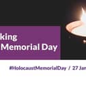 Holocaust Memorial Day on Friday, 27 January 2023.