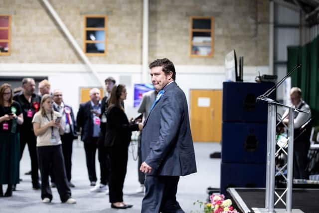 Conservative Andrew Lewer has lost the Northampton South seat, which he has held since 2017. Photo: Kirsty Edmonds.