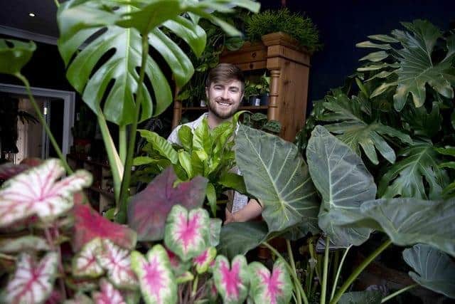 From plants suitable to be purchased as a customer’s first, to specialist, rare and exotic variations, Tony hopes the store has all that any visitor could want from a plant shop.