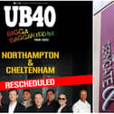 Iconic reggae band UB40 have been forced to postpone their gig at the Royal & Derngate due to Friday (May 20)