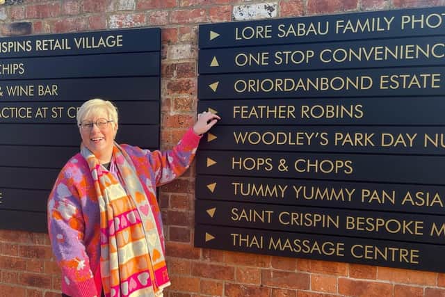 Feather Robins Gifts first opened in St Crispin Retail Village last September.