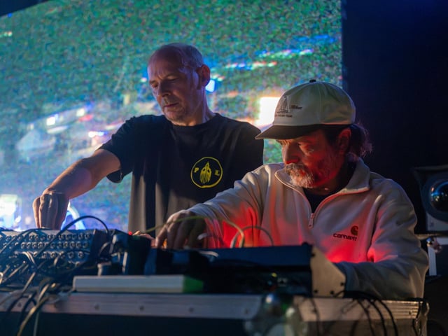 Paranoid London performing on the Data Mine stage at the Shambala Festival on Friday, August 28, 2026. Photo by David Jackson.