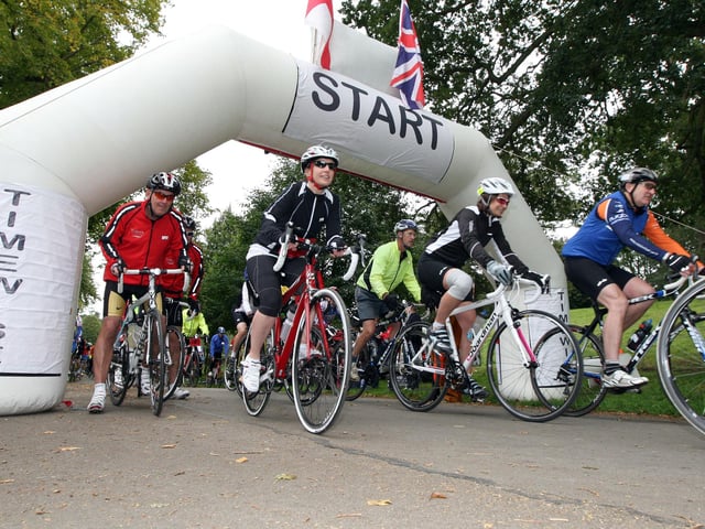 2014 - Cycle for Cynthia event takes place on the Althorp Estate with hundreds of riders taking part.