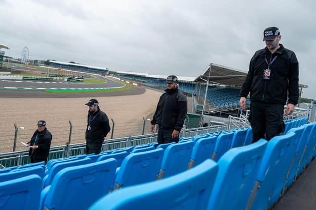 Officers will be in attendance throughout the fours days of the event.