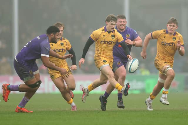 Archie McParland in action at Sandy Park (photo by Michael Steele/Getty Images)