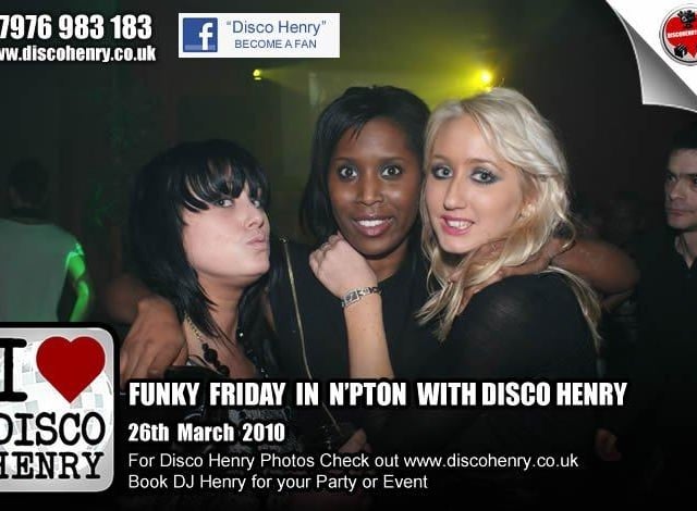 Nostalgic pictures from a 'Funky Friday' night out at Fever