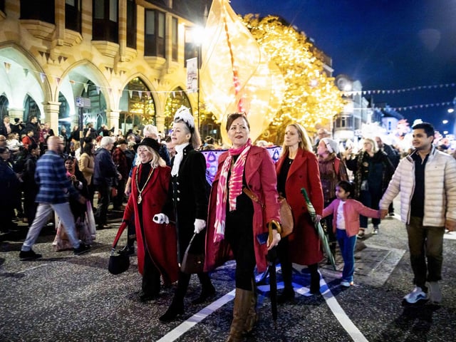 The parade and wider Diwali festival took place in Northampton town centre on Saturday October 26.