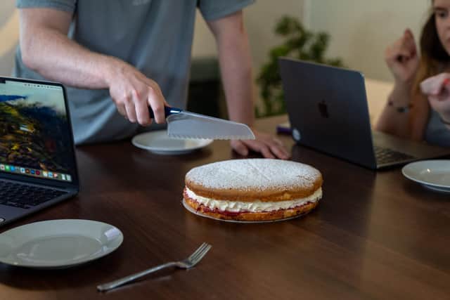 An entry for the Best Office Baker competition.