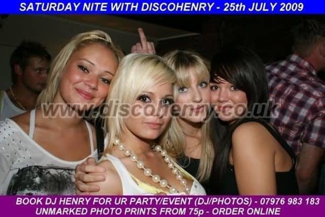 Nostalgic photos from a night out in town 17 years ago