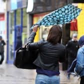 Met Office forecasters are predicting a stormy afternoon in Northamptonshire