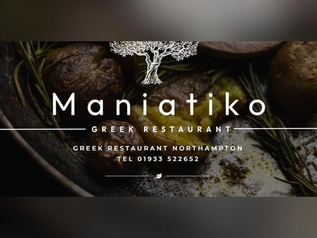 4.9 stars based on 162 Google Reviews. Maniatiko serves authentic Greek food, traditional dishes, grilled meats and seafood, and was born from a love of heritage, hospitality and honest food. Location: 157-159a Wellingborough Road, NN1 4DX. Website: https://maniatikorestaurant.com/