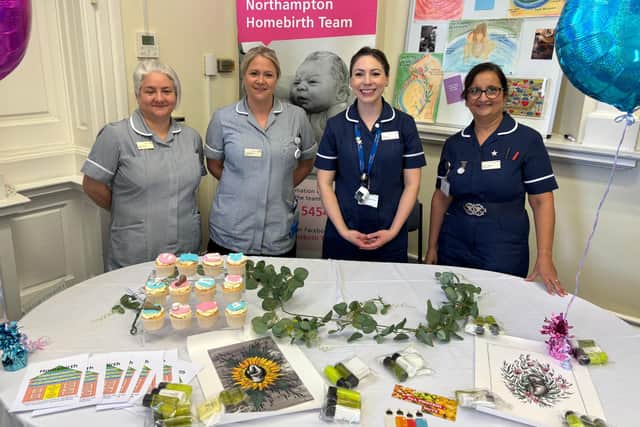 The Homebirth team at a previous event.