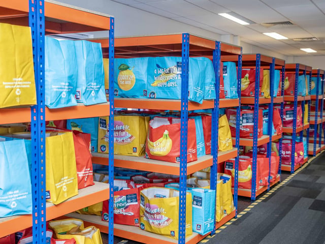 70 bags of food were packed by the 11 hardworking students, who learnt the importance of showing kindness and empathy to the community.
