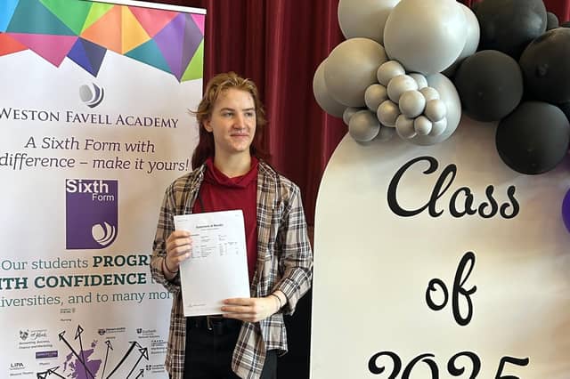 Haeden Ritchie-Urqhart with his results this morning