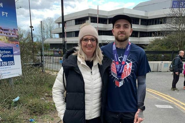 Harry will run five marathons in five days to raise money for his mum who is fighting a rare cancer.