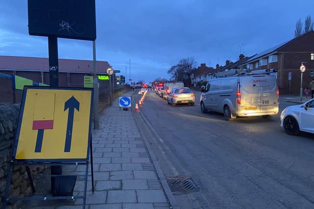 The four-way traffic control in Queens Park Parade, Kingsthorpe began on January 31 and will be finished on February 3.