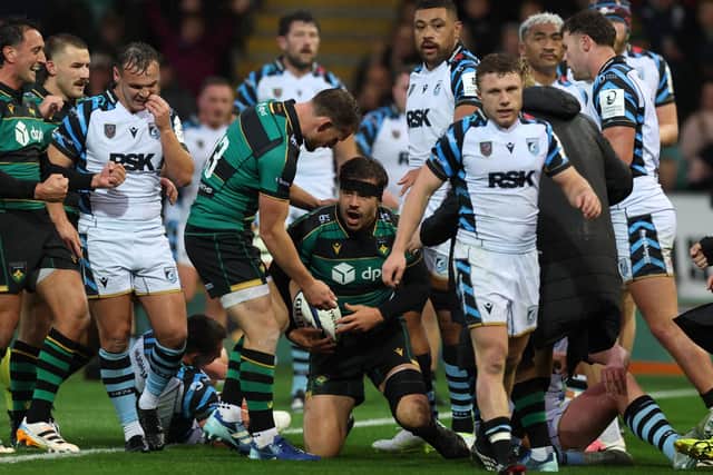 Toby Thame scored a first-half try