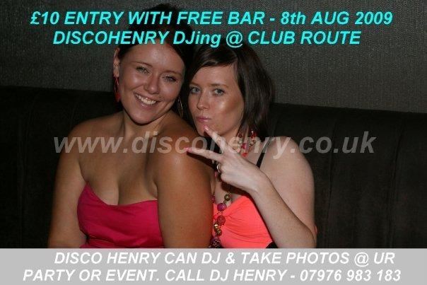 Nostalgic pictures from a night out at Route 69 in town