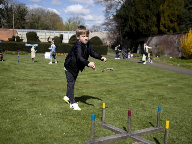 Families enjoyed the event from Friday (April 7) to Monday (April 10), which included activities such as an egg hunt, crafts, lawn games and more.