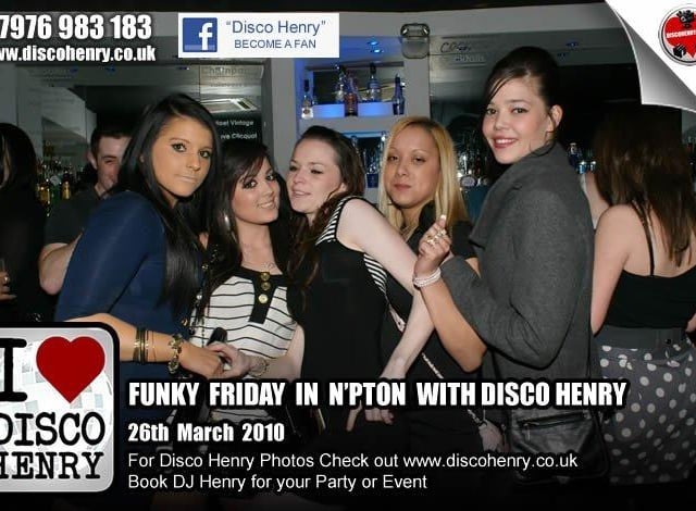 Nostalgic pictures from a night out on the town