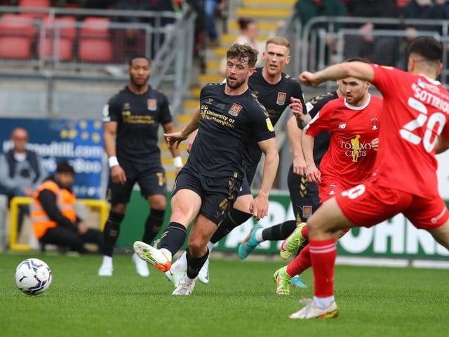 Town's front four earned all the plaudits but they were only allowed to do their thing thanks to the excellence of the midfield pair. They ran the show for 45 minutes and laid the foundations for the visitors to dominate. Got stuck in after the break to deny Orient any way back... 8