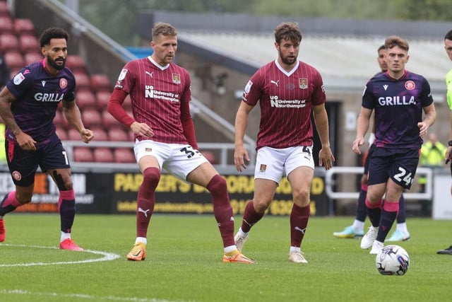 Nearly had the perfect start to his Cobblers career when he charged through on goal. Did brilliantly to create the opening but was denied by Ashby-Hammond's sharp reflexes. Looked good in possession and pushed forward from wing-back. There were one or two teething issues between him and Monthé in Town's left channel... 6.5
