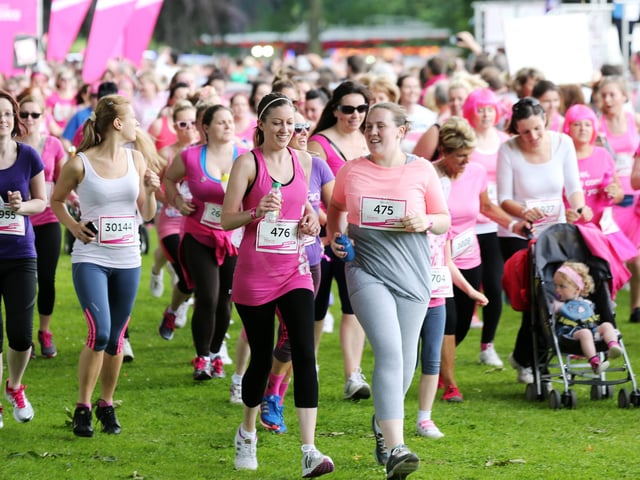 2014 - 5k Race for Life at Abington Park, Northampton.