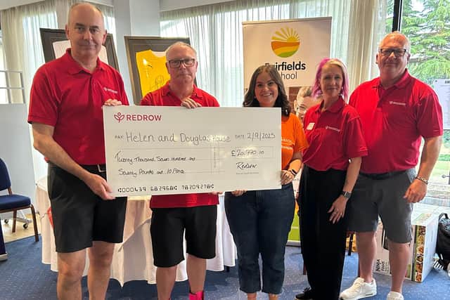 Redrow South Midlands has raised money for Helen and Douglas House